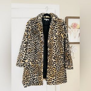 Style Me brand, Leopard coat, size L